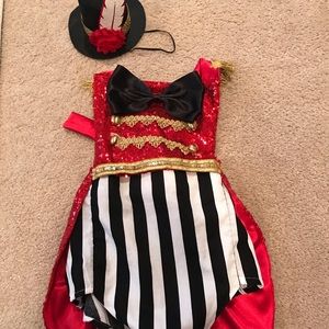 Ringleader costume size 5 toddler